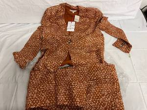 lot 202 image: Free People Maggie 2 Piece Suit - Size 6