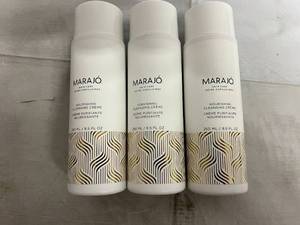 lot 289 image: 3 Bottles of Marajo Hair Care Nourishing Cleansing Creme