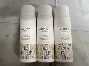 lot 291 image: 3 Bottles of Marajo Hair Care Nourishing Cleansing Creme