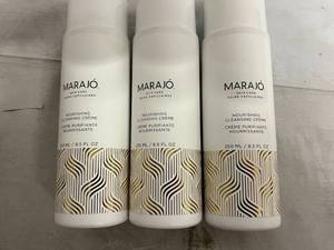 lot 293 image: 3 Bottles of Marajo Hair Care Nourishing Cleansing Creme
