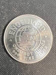 1 TROY OZ .999 FINE SILVER 1982 AMERICAN PROSPECTOR ROUND
