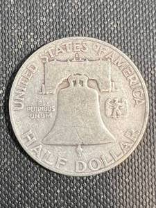 1950 US FRANKLIN HALF DOLLAR