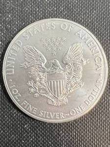 2015 AMERICAN SILVER EAGLE 1 TROY OZ .999 FINE SILVER