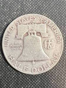 1953 US FRANKLIN HALF DOLLAR