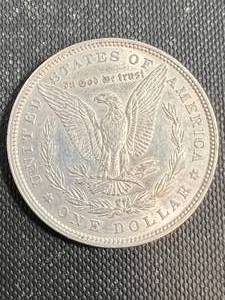 1880 US MORGAN SILVER DOLLAR