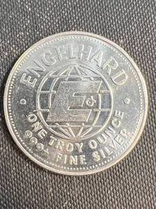 1 TROY OZ .999 FINE SILVER 1982 AMERICAN PROSPECTOR ROUND