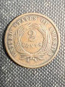 1871 US 2 CENT PIECE