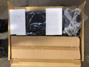 Home Decorators Collection  Electric Fireplace insert  Returns See Pictures