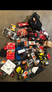 Lot of Assorted Hand Tools and Hardware Various Models and Conditions Customer Returns See Pictures