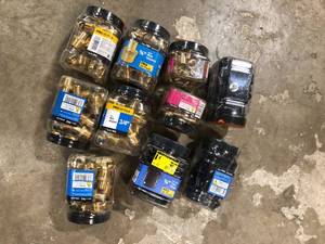 Lot of Assorted Plastic PEX-B Barb Plug Pro Pack Various Models and Conditions  Customer Returns See Pictures