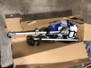 WILD BADGER POWER 52 cc Gas 2-Stroke 2-in-1 Brush Cutter and String Hand Held Trimmer  Customer Returns See Pictures