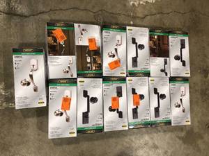 Lot of Assorted Door Handles Various Models and Conditions  Customer Returns See Pictures
