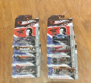 lot 125 image: Lot of 8 Hot Wheels Dale Jr....