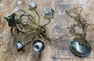 lot 15 image: Hanging lights...