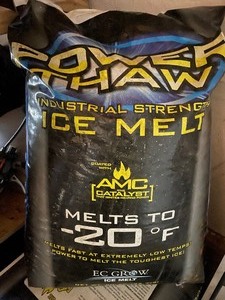 lot 21 image: 50 lbs ice melt...
