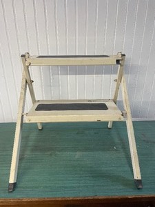 lot 35 image: Folding step stool...