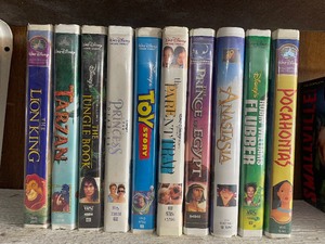 lot 51 image: Disney VHS tapes...