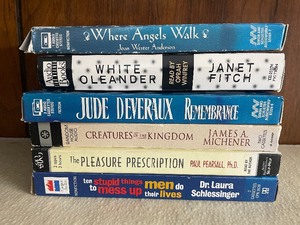 lot 62 image: Audio book cassette tapes...