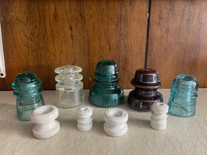 lot 111 image: Insulators...