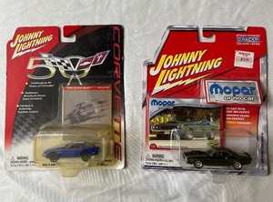 lot 135 image: 2 Hot Wheels Mopar Johnny Lightning 50th