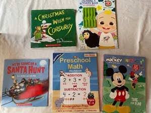 lot 154 image: Activity books coloring & kids books
