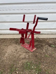 lot 194 image: Vintage hose reel...