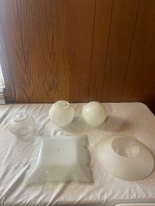 lot 280 image: Vintage light fixtures...