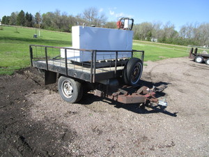 Pickup Frame Utility Trailer 6x6 12