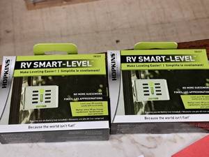 lot 14 image: Lot of (2) Hopkins Smart-Level RV Levelers (in original packaging)