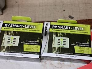 lot 14A image: Lot of (2) Hopkins Smart-Level RV Levelers (in original packaging)
