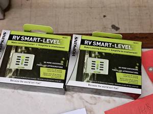 lot 14B image: Lot of (2) Hopkins Smart-Level RV Levelers (in original packaging)