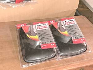lot 15B image: Lot of (2 Pair) Road Sport Pro Fit Splash Guards (in original packaging)