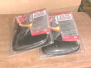 lot 15C image: Lot of (2 Pair) Road Sport Pro Fit Splash Guards (in original packaging)