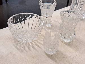 lot 38 image: Lot of (4) Lennox Assorted Glassware