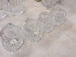 lot 43 image: Lot of (4) Lennox 2 Crystal Candleholders