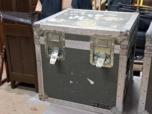 lot 86 image: Storage Trunk with Foam Padded Interior