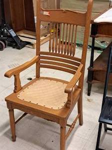 lot 104 image: Wooden Arm Chair