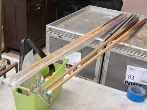 lot 140 image: Lot of (4) PoolBilliard Sticks