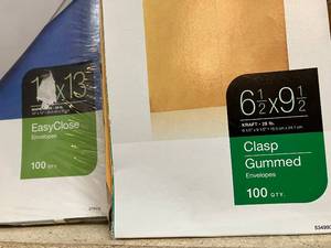Catalog Envelopes