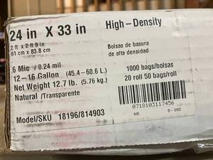 12-16 Gallon Can Liners