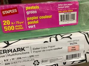 Color Copy Paper