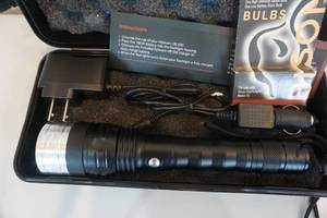 lot 7 image: HyBeam Model H-500 Tactical Rechargeable Flashlight