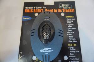 lot 22 image: Hunt Stealth Brand Elim A Scent Pro Electronic Scent Eliminator