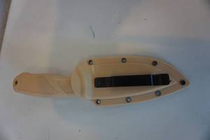 lot 27 image: TRS Survival The Fang Tactical Knife With Locking Sheath