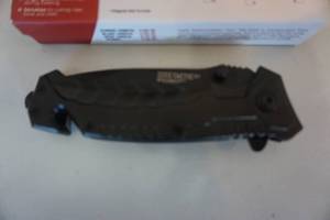 lot 37 image: TRS Survival Model 3255 Folding Tactical Survival Knife