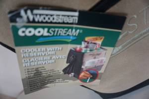 lot 100 image: Wood Stream Cool Stream Cooler With Liquid Reservoir Base