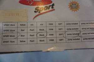 lot 118 image: Fit Bell USA Sport Fitness Ball