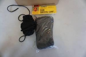 lot 148 image: Brigade Action Gear 550 100 Survival Cord With Extra Cord