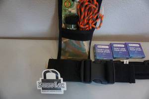 lot 155 image: Cannon Mountain Boot Laces With Buddy Lock Belt System and 3 Packs Dont Lose Your Stuff Electronic Tracking Devices