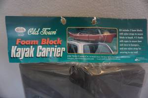 lot 93 image: Old Town Brand Foam Block Kayak Roof Top Storage Pads